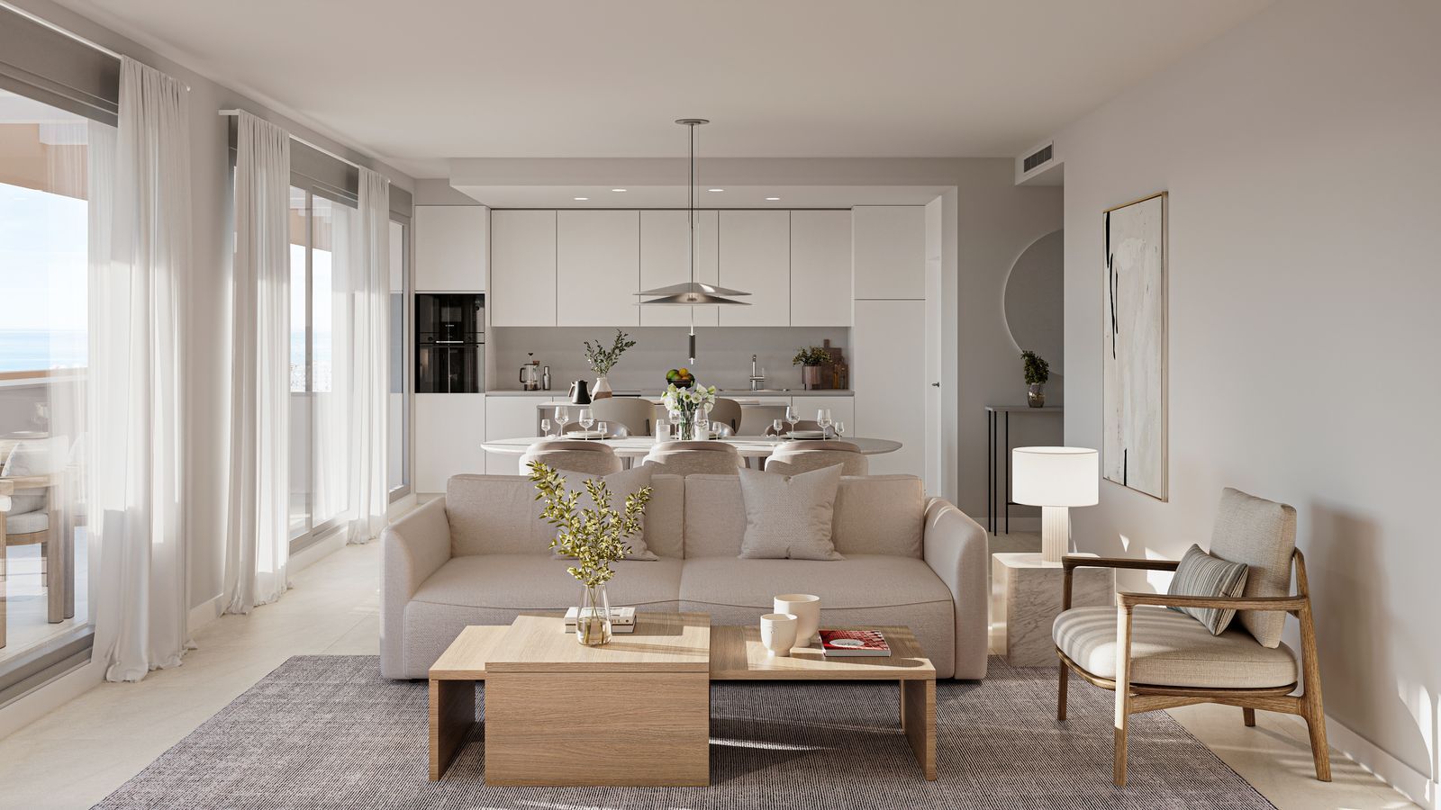 13 modern apartment living room
